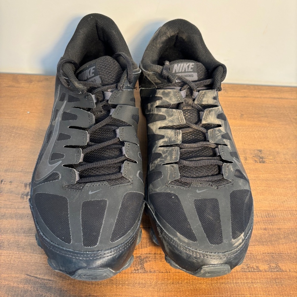 Men Nike Reax 8 TR Mesh Athletic Shoes Sneakers Black/Anthracite 621716008 Sz 13 - Picture 4 of 8
